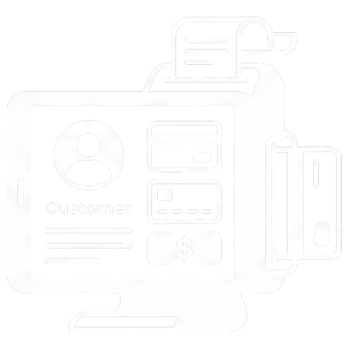 AI POS Icon White