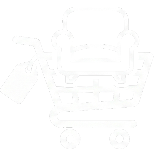 AI Shopping Agent Icon White