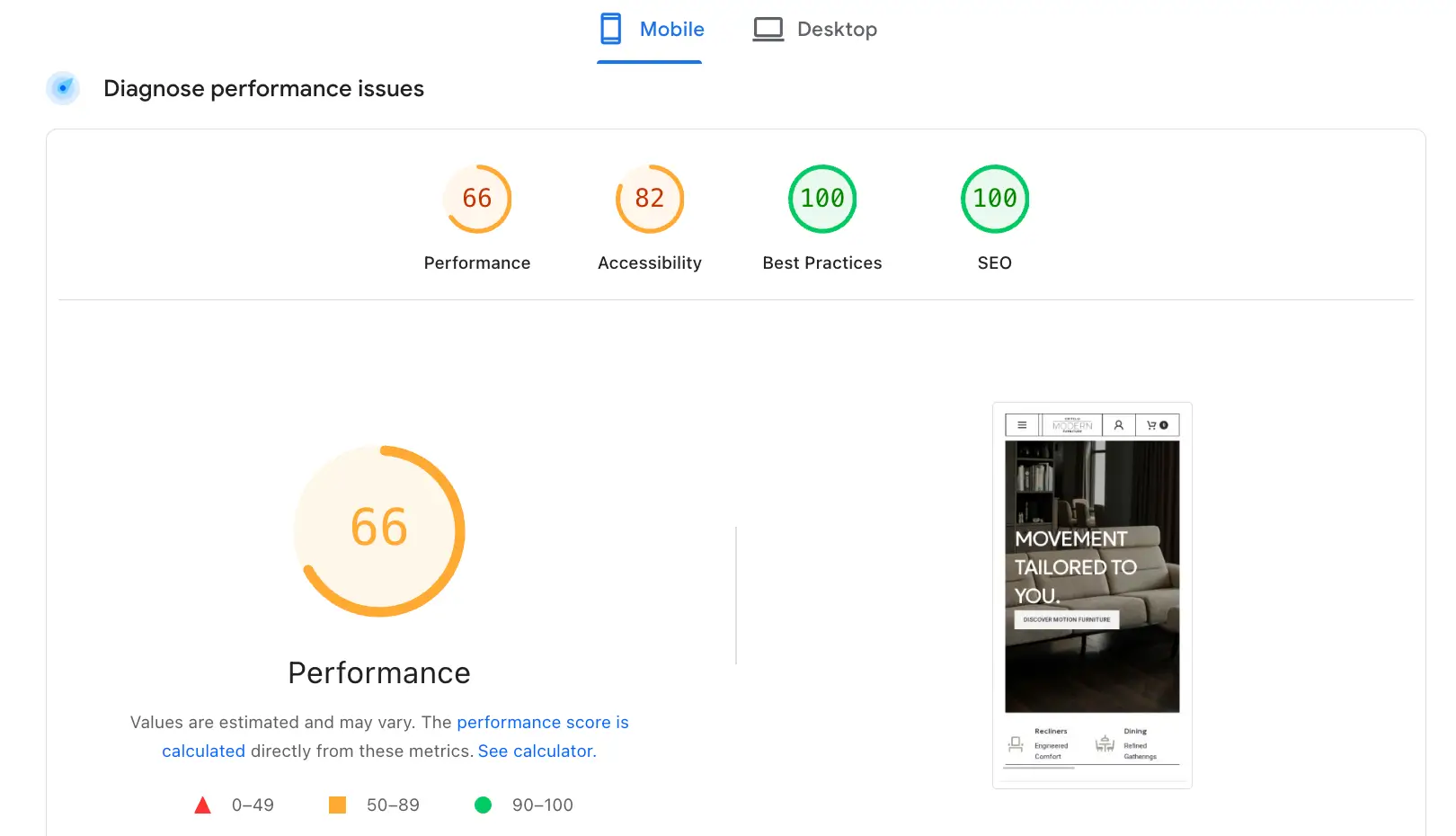 Critelli Modern Mobile Score RA