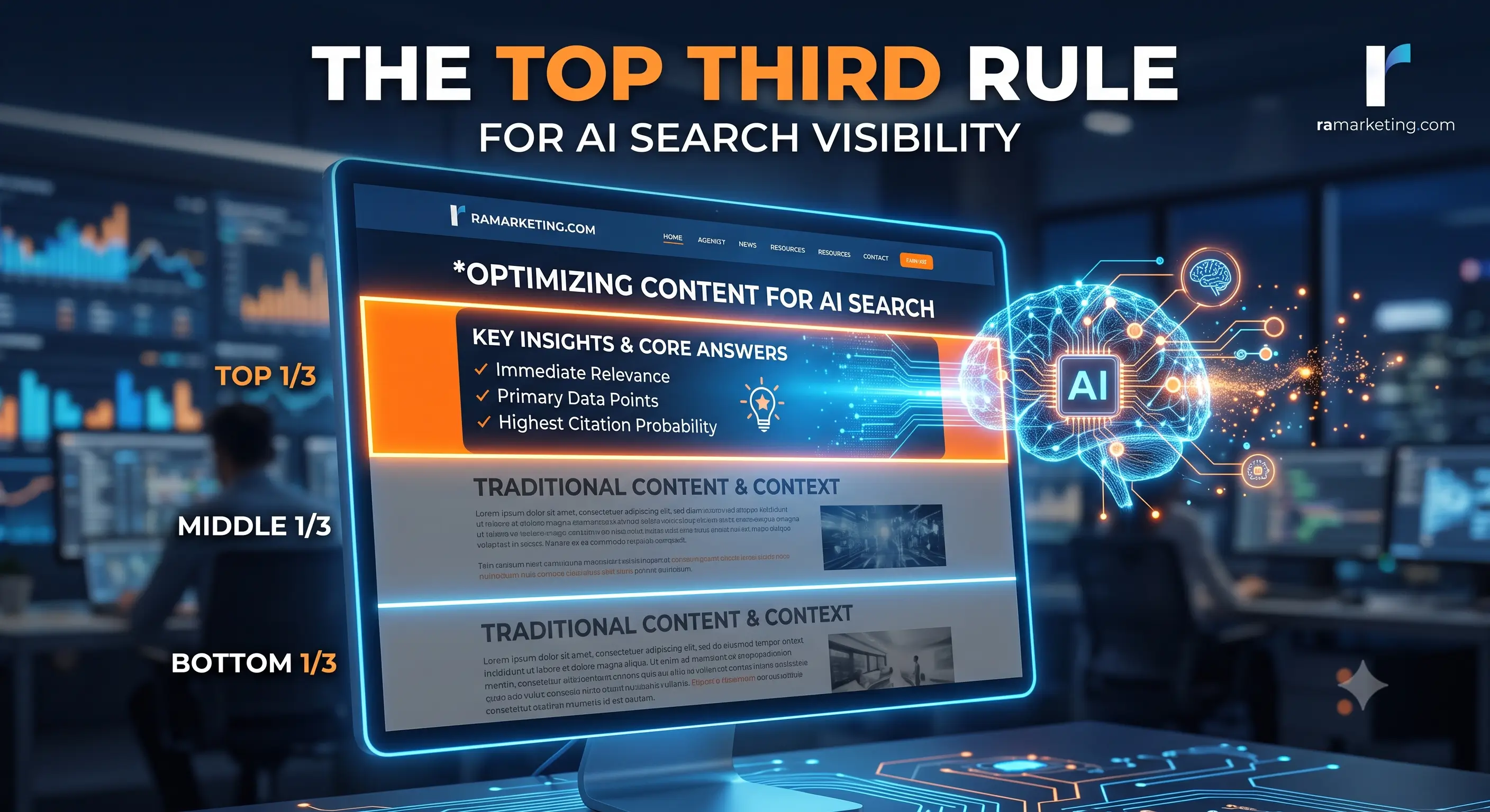 The AI Search Revolution: Why the “Top Third Rule” is Your Most Important SEO Strategy