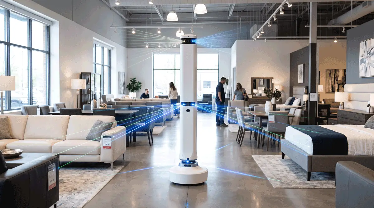The Robot in Aisle 4: What a Grocery Run Taught Me About the Future of Furniture Retail